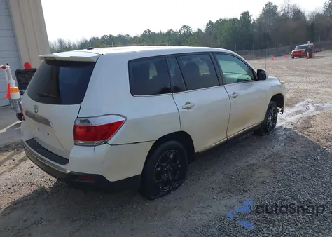 2012 Toyota Highlander z USA, uszkodzony, nr VIN 5TDZA3EH0CS028998